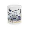 A Pelican's Dream Flight School Ceramic Mug (11oz, 15oz)