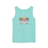 Tank Top Live Life Heart Unisex Garment-Dyed