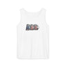 Freedom Beer Mug Tank Top - Unisex Garment-Dyed Tee for Summer Parties