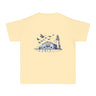 Youth Midweight Tee - Playful Flight School Design for Young Adventurers