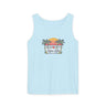 Tank Top Live Life Heart Unisex Garment-Dyed