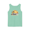 Retro Jeep and Beach Vibe Tank Top - Flip Flop Culture