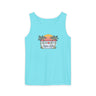 Tank Top Live Life Heart Unisex Garment-Dyed