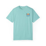 Tropical Beach Vibe Unisex Garment-Dyed T-shirt