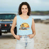Retro Jeep and Beach Vibe Tank Top - Flip Flop Culture