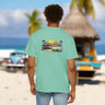 Tropical Beach Vibe Unisex Garment-Dyed T-shirt