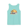 Retro Jeep and Beach Vibe Tank Top - Flip Flop Culture