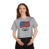 Flip Flop and Starfish Flag Champion Women's Heritage Cropped T-Shirt