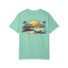 T-Shirt VW at Beach Bar Unisex Garment-Dyed Tee
