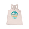 Beach Vibes Women's Flowy Racerback Tank - Flip Flop Culture