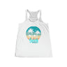 Beach Vibes Women's Flowy Racerback Tank - Flip Flop Culture