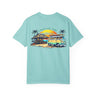 T-Shirt VW at Beach Bar Unisex Garment-Dyed Tee