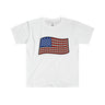 Flip Flop and Starfish US Flag Unisex Softstyle T-Shirt