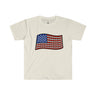 Flip Flop and Starfish US Flag Unisex Softstyle T-Shirt