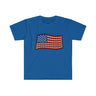 Flip Flop and Starfish US Flag Unisex Softstyle T-Shirt