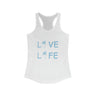 Live Life Women's Ideal Racerback Tank