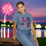 T-Shirt Flip Flop Freedom Love Design