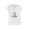 Women's Jersey Short Sleeve V-Neck Tee