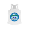 THIS IS MY HAPPY PLACE  Women's Ideal Racerback Tank