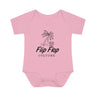 Flip Flop Culture Infant Baby Rib Bodysuit