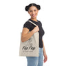 Flip Flop Canvas Tote Bag