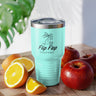 Flip Flop Culture Ringneck Tumbler, 30oz