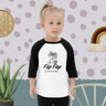 Flip Flop Toddler baseball shirt